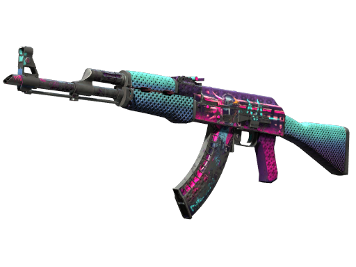 StatTrak™ AK-47 | Neon Rider (Battle-Scarred)
