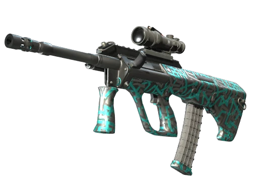 StatTrak™ AUG | Ricochet (Minimal Wear)