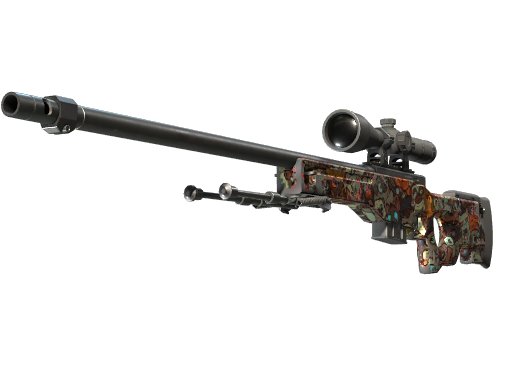 StatTrak™ AWP | PAW (Well-Worn)