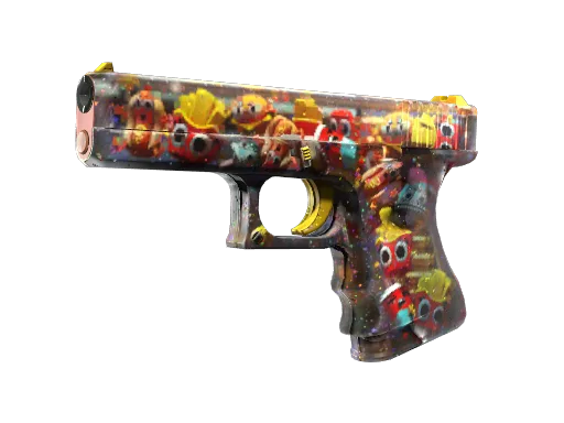 StatTrak™ Glock-18 | Snack Attack (Field-Tested)