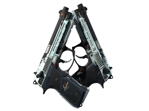 StatTrak™ Dual Berettas | Dezastre (Factory New)
