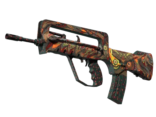 StatTrak™ FAMAS | Eye of Athena (Minimal Wear)