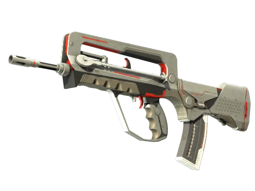 StatTrak™ FAMAS | Mecha Industries (Well-Worn)