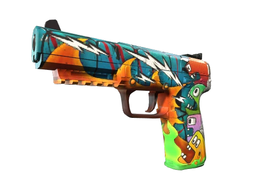 StatTrak™ Five-SeveN | Angry Mob (Minimal Wear)