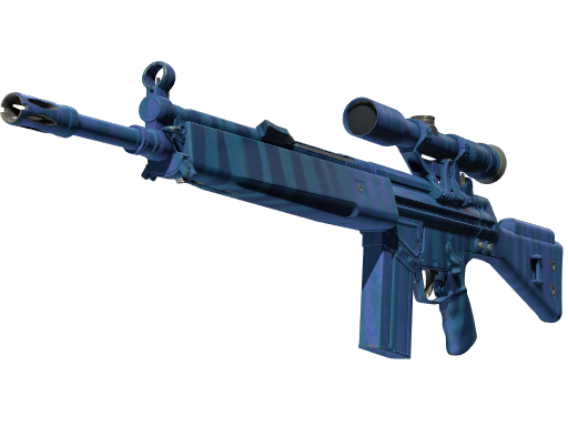 StatTrak™ G3SG1 | Azure Zebra (Minimal Wear)