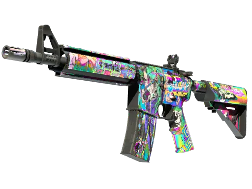 StatTrak™ M4A4 | In Living Color (Field-Tested)