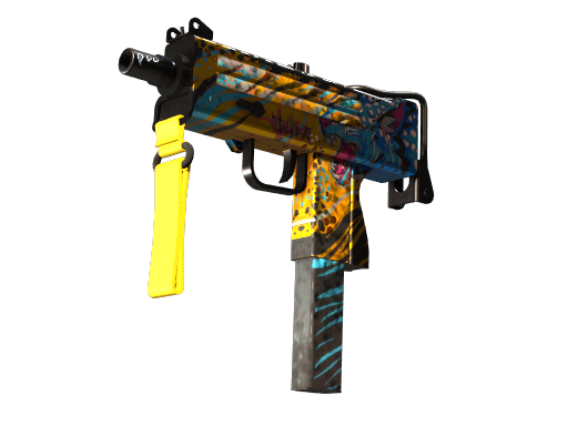 StatTrak™ MAC-10 | Stalker (Well-Worn)