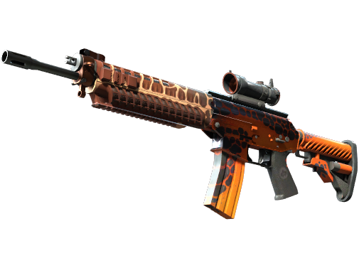 StatTrak™ SG 553 | Tiger Moth (Factory New)