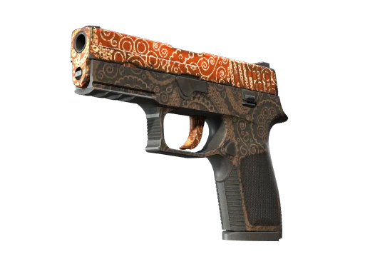StatTrak™ P250 | Mehndi (Well-Worn)
