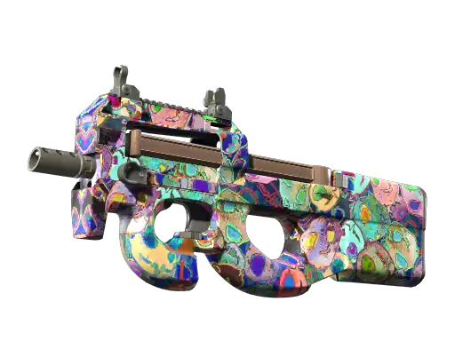 StatTrak™ P90 | Death by Kitty (Minimal Wear)