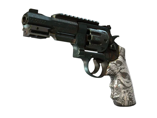 R8 Revolver | Bone Forged (Field-Tested)
